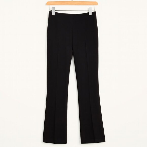 ZARA | Black Boot Cut High Waist Dress Pants - Women's Small - Picture 2 of 7